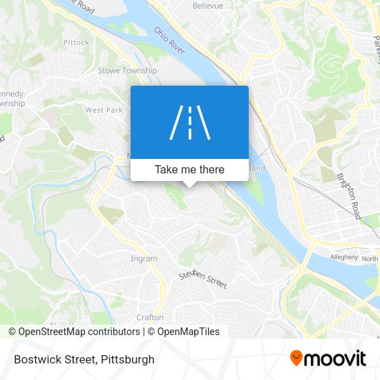 Bostwick Street map