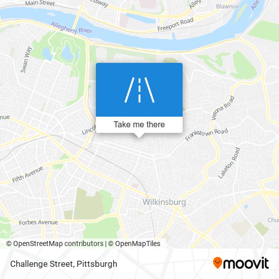 Challenge Street map