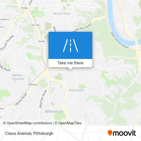 Mapa de Claus Avenue