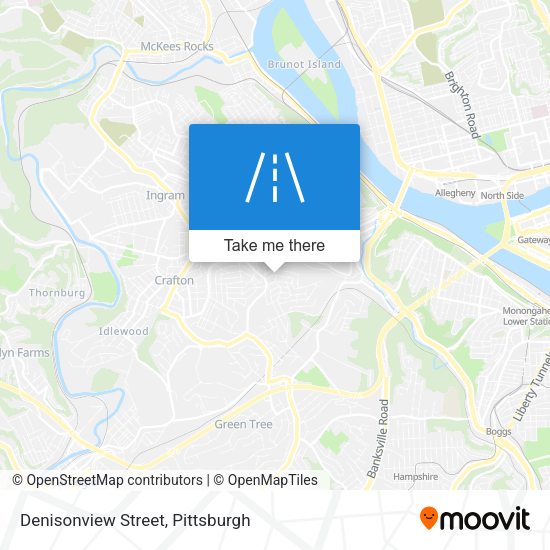 Denisonview Street map