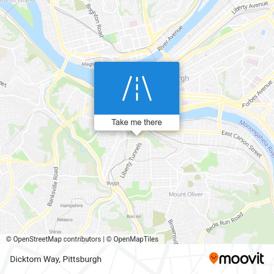 Mapa de Dicktom Way
