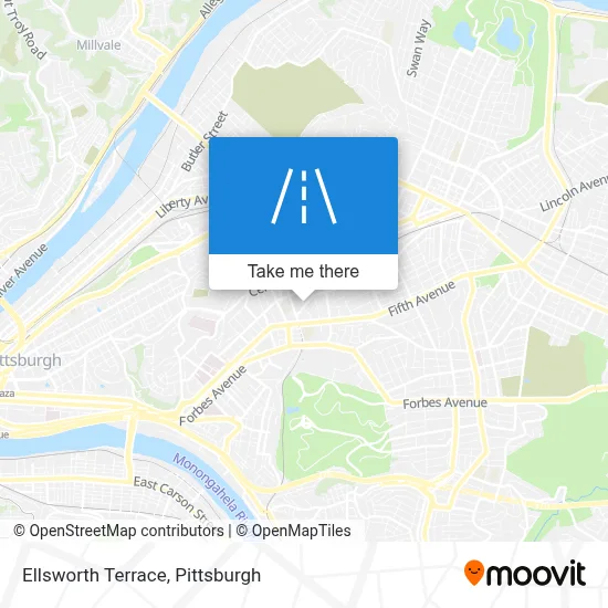 Ellsworth Terrace map