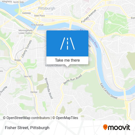 Mapa de Fisher Street