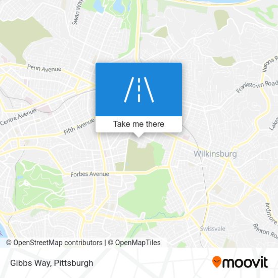 Mapa de Gibbs Way