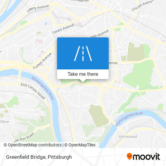 Mapa de Greenfield Bridge