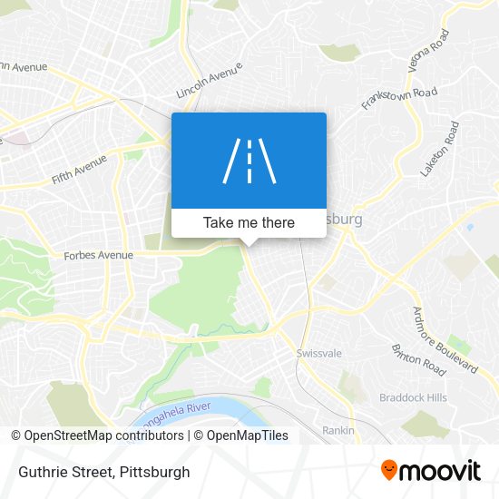 Mapa de Guthrie Street