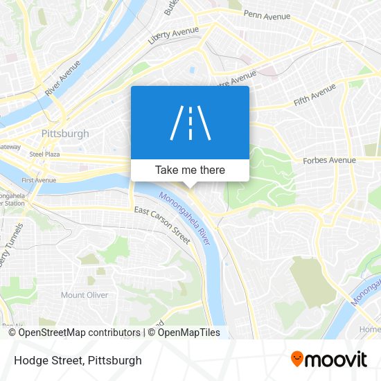 Mapa de Hodge Street