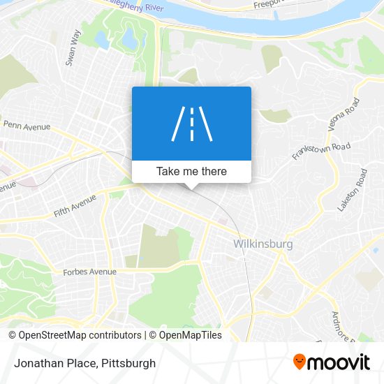 Mapa de Jonathan Place