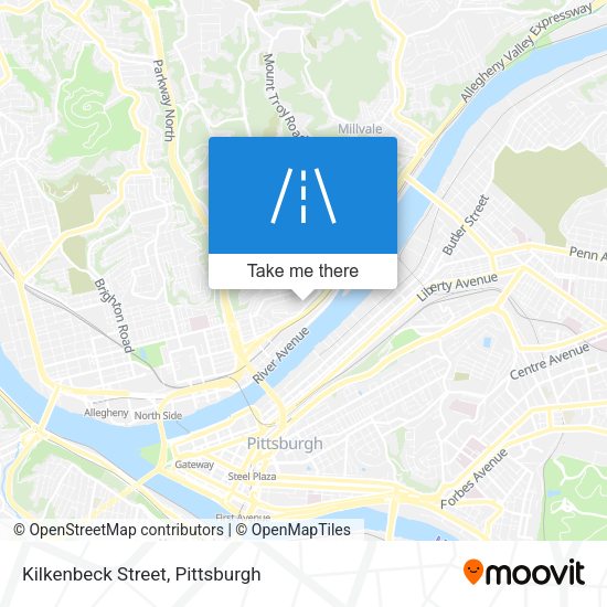 Kilkenbeck Street map