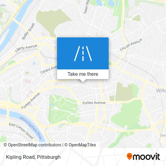 Mapa de Kipling Road