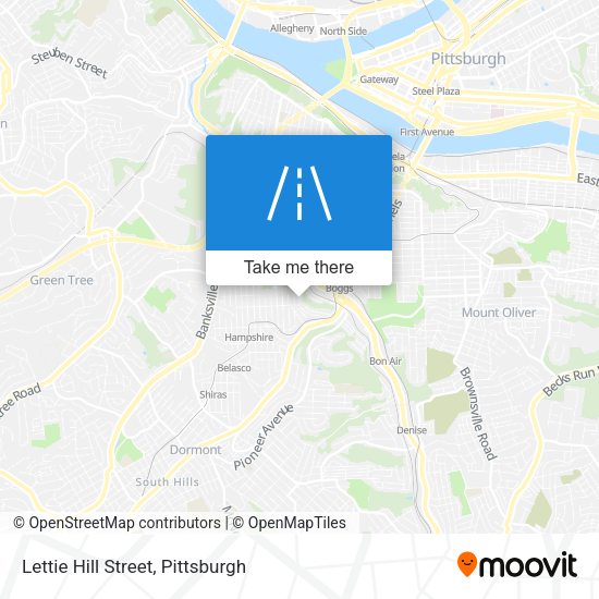 Lettie Hill Street map