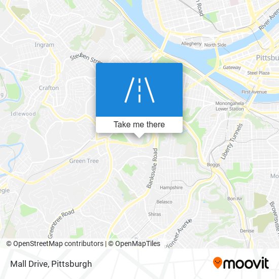 Mall Drive map