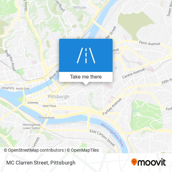 MC Clarren Street map