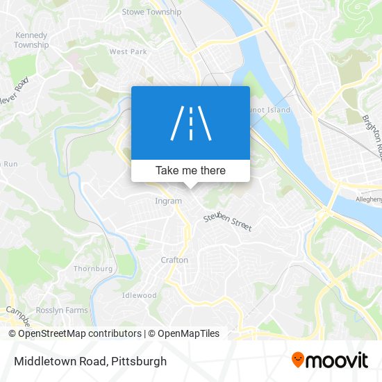 Mapa de Middletown Road