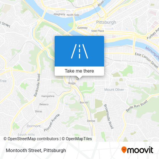 Mapa de Montooth Street