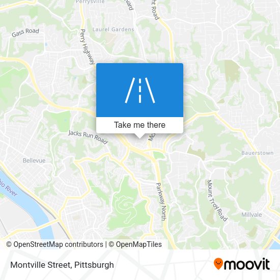 Montville Street map