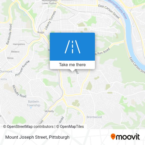 Mount Joseph Street map