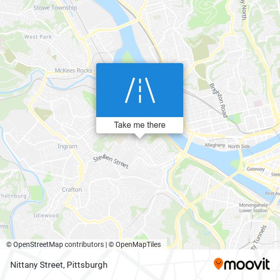 Nittany Street map