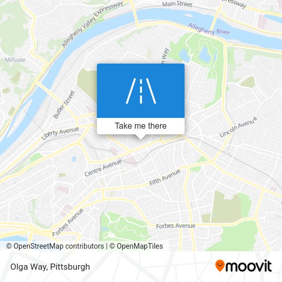 Mapa de Olga Way