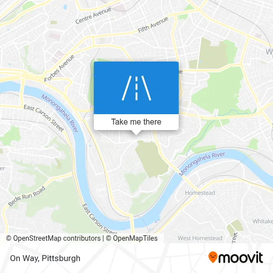 On Way map