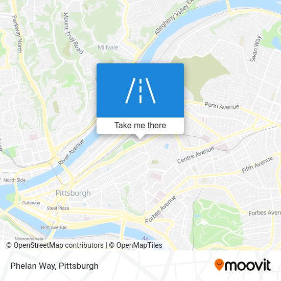 Mapa de Phelan Way