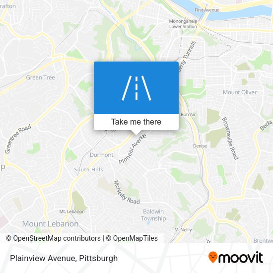 Plainview Avenue map