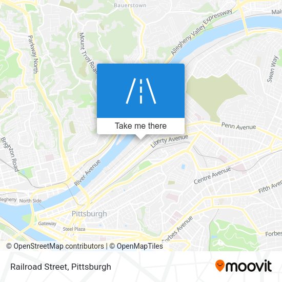 Mapa de Railroad Street