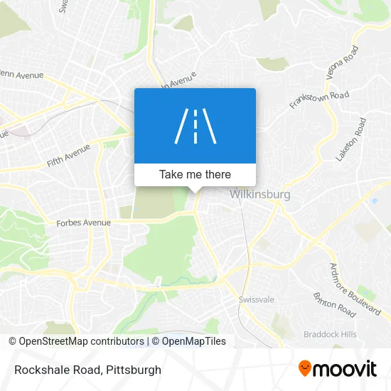 Rockshale Road map