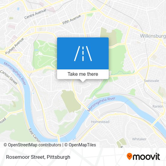 Rosemoor Street map