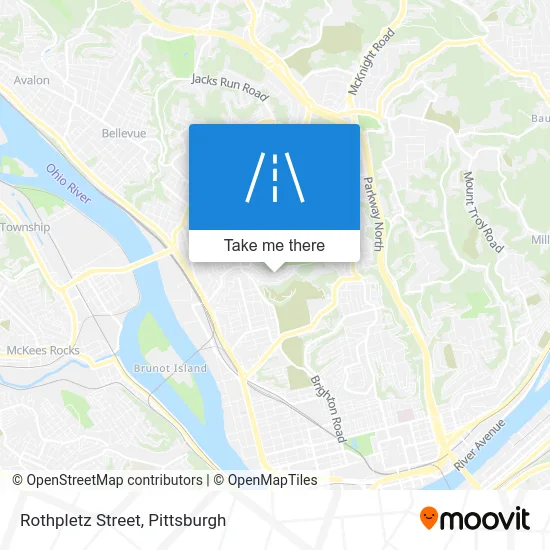 Rothpletz Street map