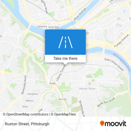 Mapa de Ruxton Street