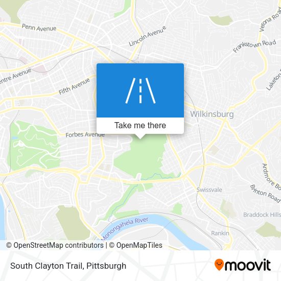 Mapa de South Clayton Trail