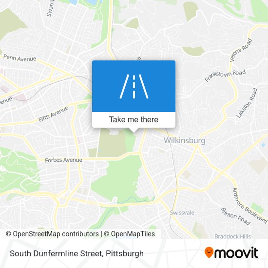 South Dunfermline Street map