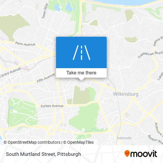 South Murtland Street map