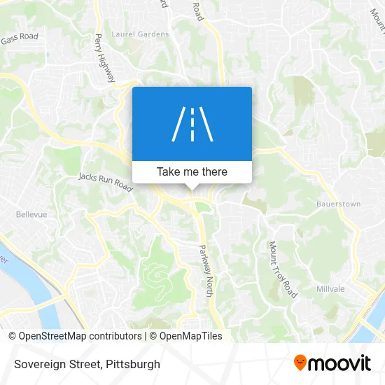 Sovereign Street map
