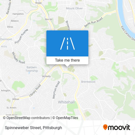 Spinneweber Street map