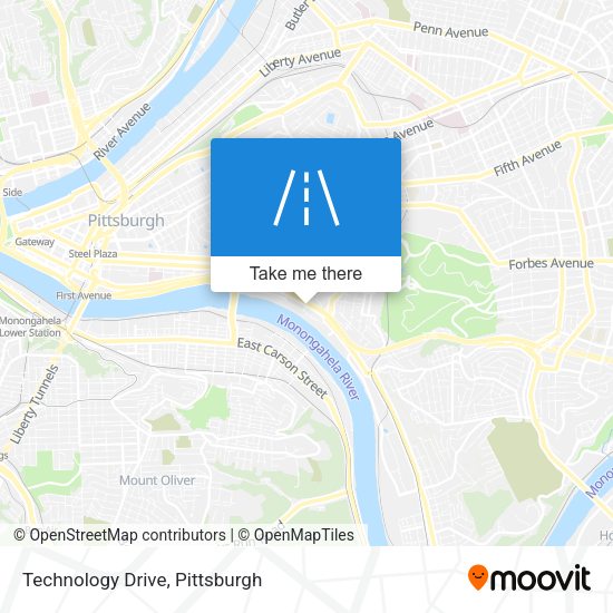 Mapa de Technology Drive