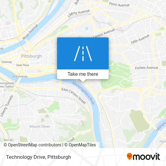 Technology Drive map