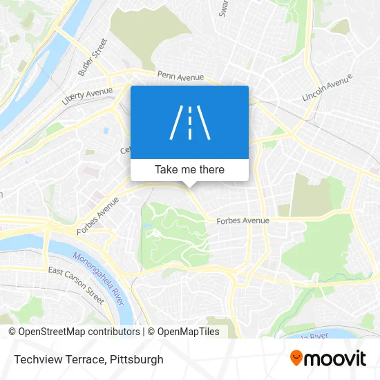 Techview Terrace map