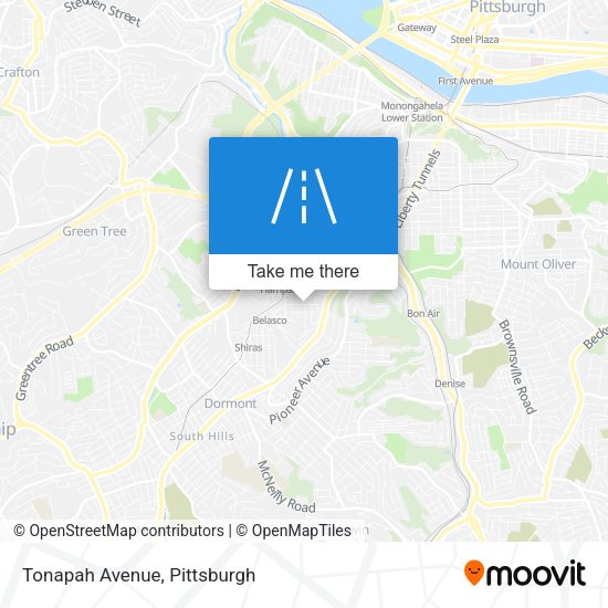 Mapa de Tonapah Avenue
