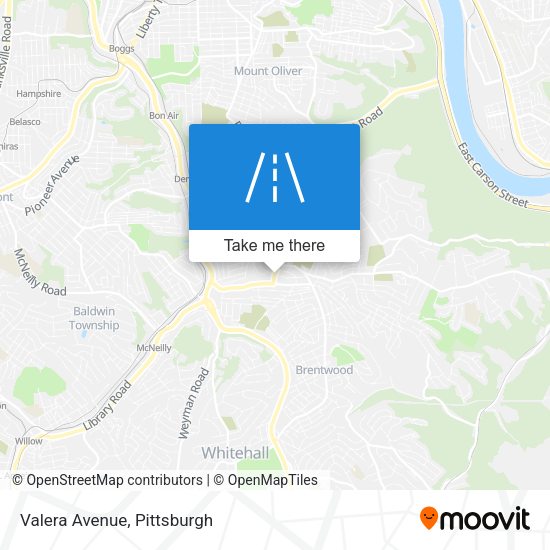 Mapa de Valera Avenue