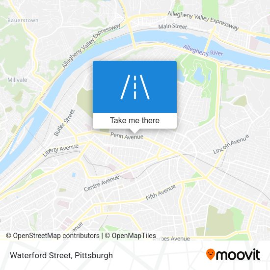 Waterford Street map