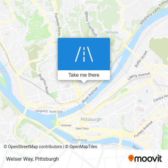 Mapa de Welser Way