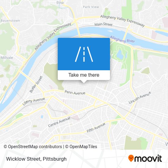 Mapa de Wicklow Street