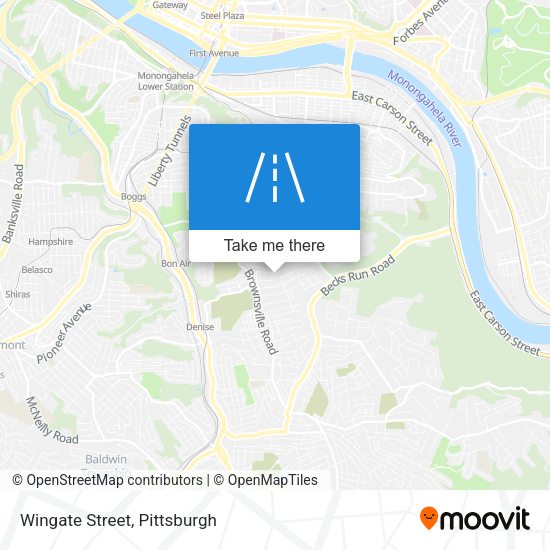 Mapa de Wingate Street