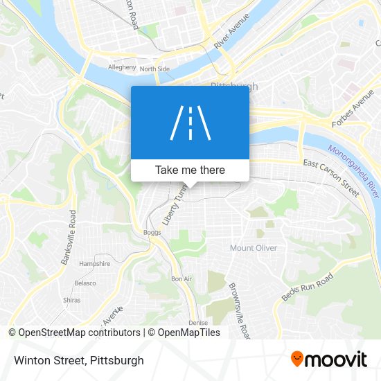 Mapa de Winton Street