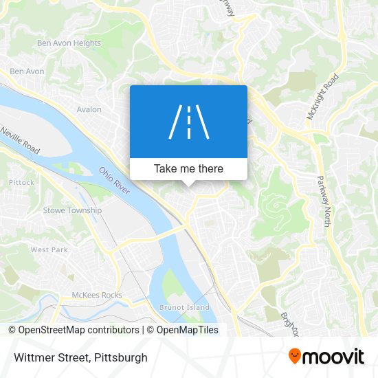 Mapa de Wittmer Street