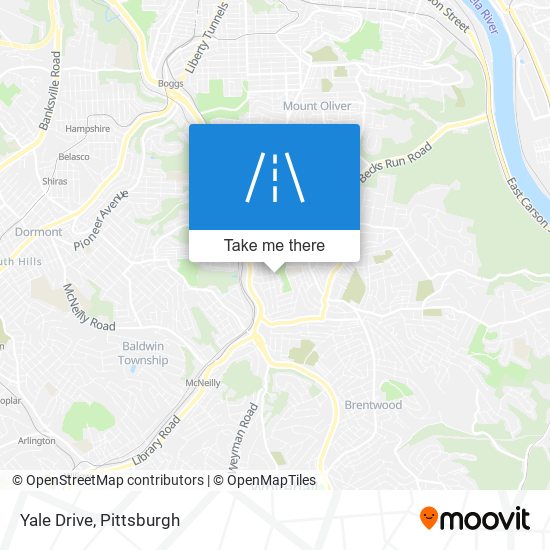 Mapa de Yale Drive