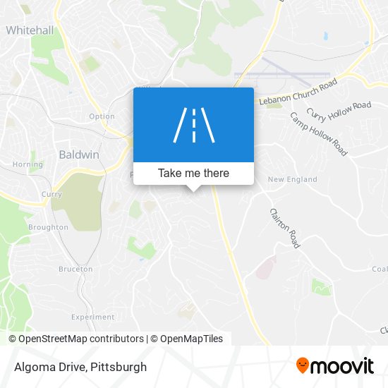 Algoma Drive map