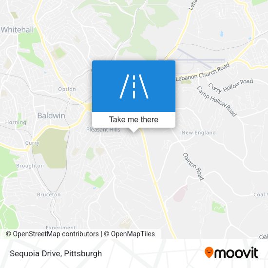 Mapa de Sequoia Drive